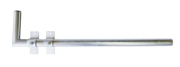 Anténní držák 90cm na balkon-na zeď, trubka 42/2mm, výška 16cm