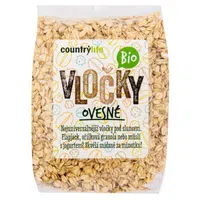 COUNTRY LIFE Vločky ovesné BIO 500 g