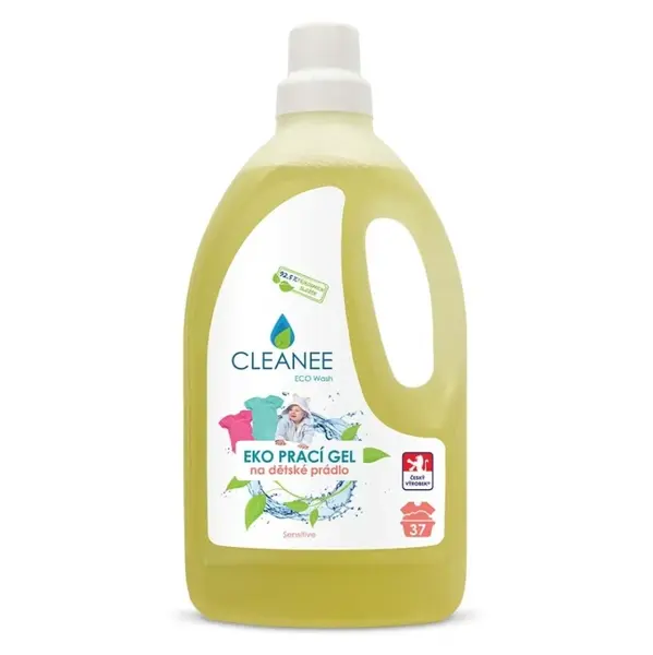 CLEANEE ECO Prací gel na dětské prádlo 1,5 l