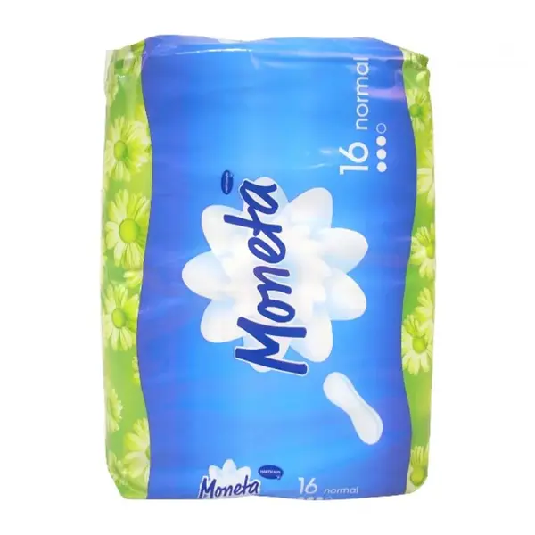 MONETA Normal dámské vložky 3 kapky 16 ks