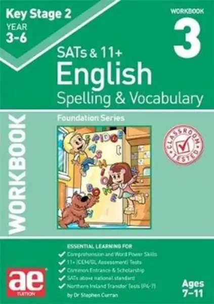 KS2 Spelling & Vocabulary Workbook 3 - Dr Stephen C Curran, Warren J. Vokes