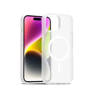 JP MagFit Colour MagSafe obal s N52 magnetem, iPhone 15, bílý