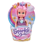 Víla jednorožec Sparkle Girlz malá v kornoutku