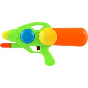 Vodní pistole plast 33cm 3 barvy v sáčku - oranžovo-žlutá