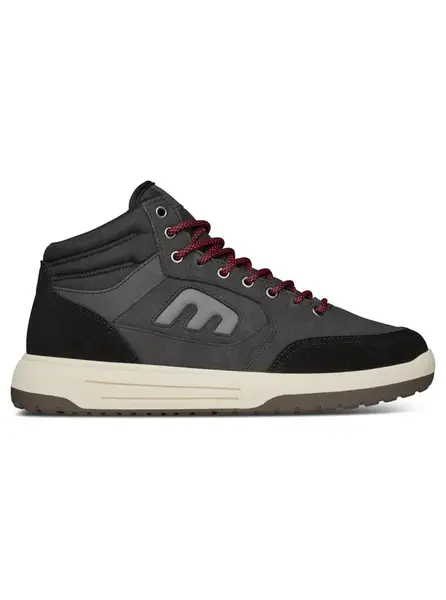 Etnies pánské boty Loot High Wr Black / Dark Grey | Černá | Velikost 12 US