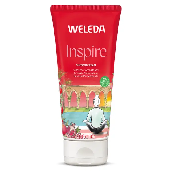 WELEDA Inspire Granátový sprchový krém 200 ml