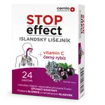 STOP effect pastilky, islandský lišejník, 24 pastilek