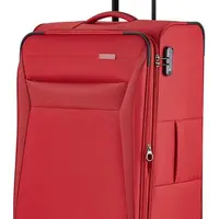 Velký textilní kufr na kolečkách Travelite Chios L Red