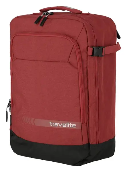 Příruční zavazadlo 55x40x20 Travelite Kick Off Multibag Backpack Red