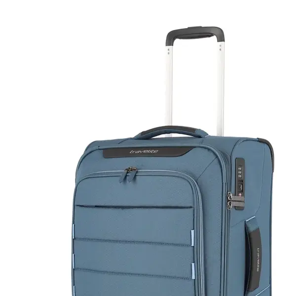 Kufr do letadla 55x40x20 Travelite Skaii 4w S Blue