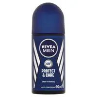 NIVEA Men Protect & Care Kuličkový antiperspirant pro muže 50 ml