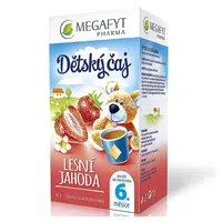 MEGAFYT Dětský čaj lesní jahoda 20 x 2 g