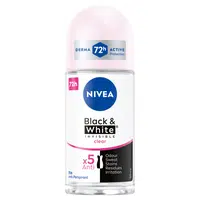 NIVEA Invisible for B&W Clear Kuličkový antiperspirant 50 ml