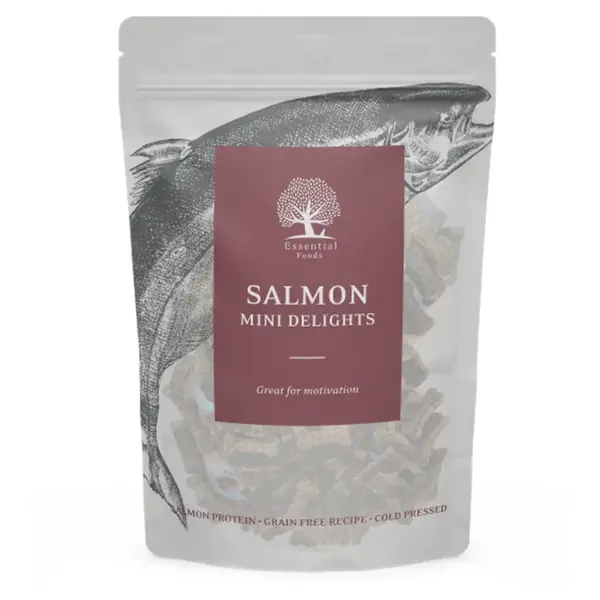 ESSENTIAL Mini Delights Salmon pamlsek pro psy 100 g