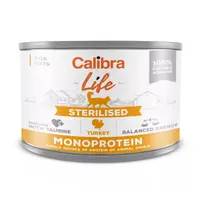 CALIBRA Life konzerva sterilised turkey pro kočky 200 g