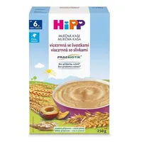 HIPP Praebiotik mléčná kaše vícezrnná se švestkami BIO 250 g