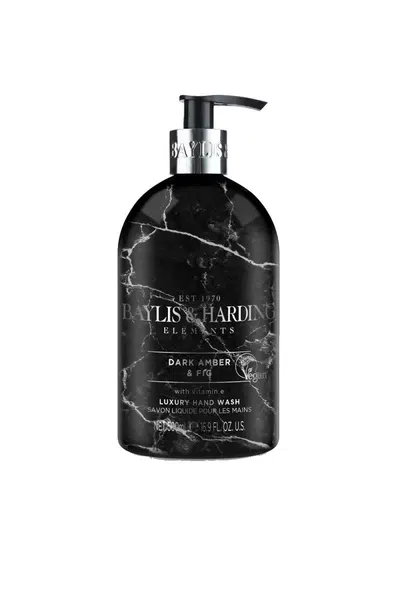 Baylis & Harding Tekuté mýdlo na ruce Dark Amber & Fig (Luxury Hand Wash) 500 ml