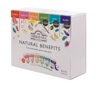 Ahmad Tea Natural Benefits Selection porcovaný čaj 60x2 g