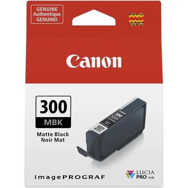 Canon PFI-300MBK 4192C001 matná černá (matte black) originální cartridge