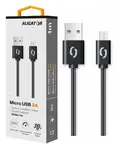 Datový kabel ALIGATOR 2A micro USB 1m, Black