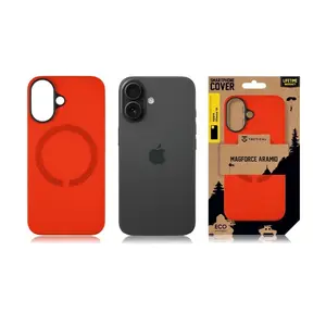 Zadní kryt Tactical MagForce Aramid Bloody Mary Limited Edition pro Apple iPhone 16, červená
