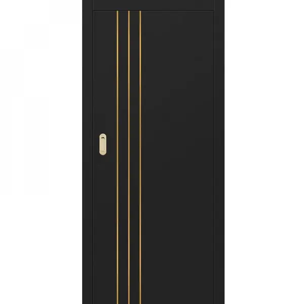 Posuvné dveře do pouzdra INTERSIE LUX BROUŠENÉ ZLATO