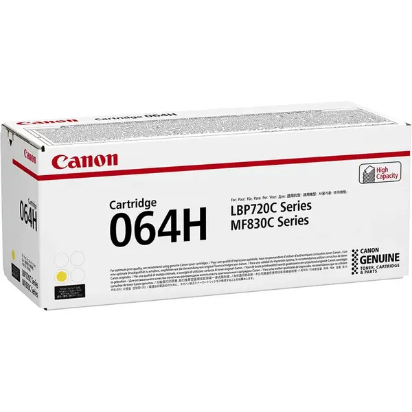 Canon 064 H Y 4932C001 žlutý (yellow) originální toner