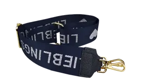 NovaKabelka.cz Látkový přídavný popruh lieblings blu