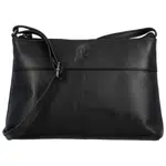 Dámská kožená crossbody kabelka černá - Bellugio Timafey