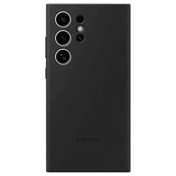 Silikonový zadní kryt EF-PS938CBEGWW pro Samsung Galaxy S25 Ultra, černá