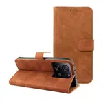 Flipové pouzdro TENDER Book pro Xiaomi 13T, hnědá