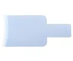 Kadeřnická lopatka/hřeben na melír Duko 105 x 225 - modrá (6284-blue)