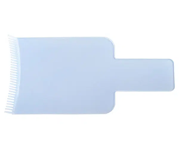 Kadeřnická lopatka/hřeben na melír Duko 105 x 225 - modrá (6284-blue)
