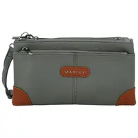 Dámská crossbody kabelka šedá - MaxFly Kandes