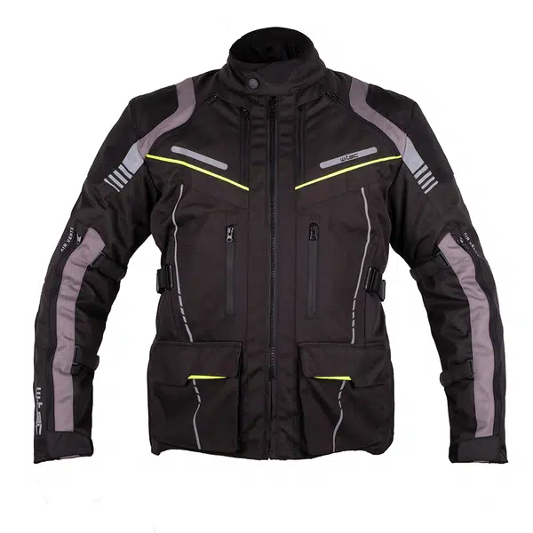 Touringová moto bunda W-TEC Smackton černo-zelená L