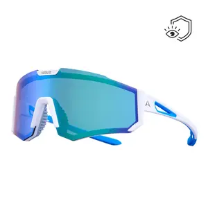 Polarizační sluneční brýle Altalist Kizuna Polarized bílo-modrá s modrými skly