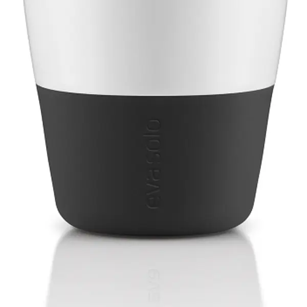 Hrnky na kávu Lungo 230 ml set 2ks  černá, Eva Solo