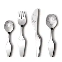 Dětský příbor Twist family, 4 ks - Georg Jensen
