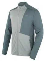Husky Tarp zip M M, black green/dk. grey green Pánská mikina na zip