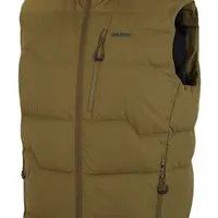 Husky Deep M XL, dk. khaki Pánská péřová vesta na zip