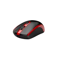 Genius ECO-8150 /Bezdrátová/Optická/1200DPI/4 tlačítka/2,4GHz/USB-A/USB-C nabíjení/ černo-červená