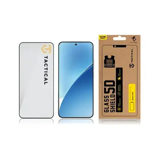 Ochranné tvrzené sklo Tactical Glass Shield 5D pro Xiaomi 15 5G, černá