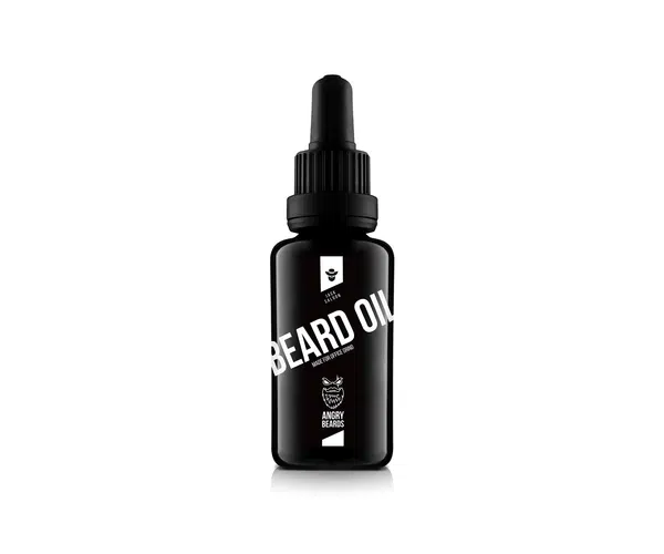 Vyživující olej na vousy Angry Beards Jack Saloon - 30 ml (OLEJ-SALOON-30) + dárek zdarma