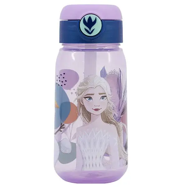 Lahev na pití Ledové království s brčkem - 510 ml