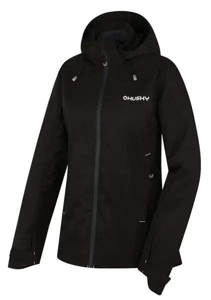 Husky Neoni L M, black Dámská hardshell bunda