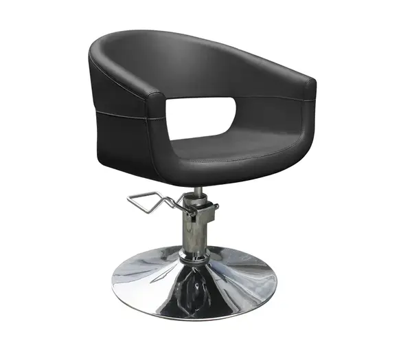 Kadeřnické křeslo SilverFox Y108 - černé + dárek zdarma