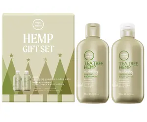 Dárková sada pro regeneraci vlasů s konopným olejem Paul Mitchell Tea Tree Hemp Gift Set + dárek zdarma