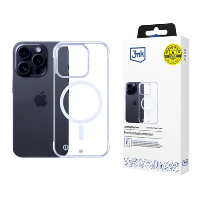 Pouzdro 3mk Just20g MagCase pro Apple iPhone 16 Pro, transparentní