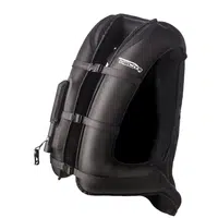 Airbagová vesta Helite Turtle černá 1 rozšířená, mechanická s trhačkou černá XL