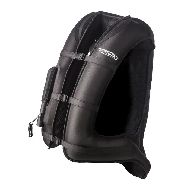 Airbagová vesta Helite Turtle černá 1 rozšířená, mechanická s trhačkou černá XL
